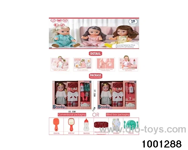 14-inch enamel doll suit in Hand box