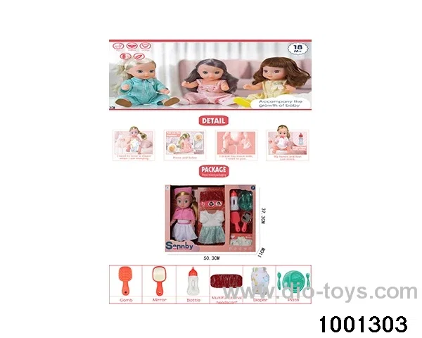 14-inch enamel doll suit in Hand box