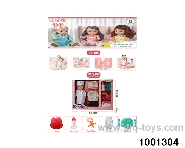 14-inch enamel doll suit in Hand box