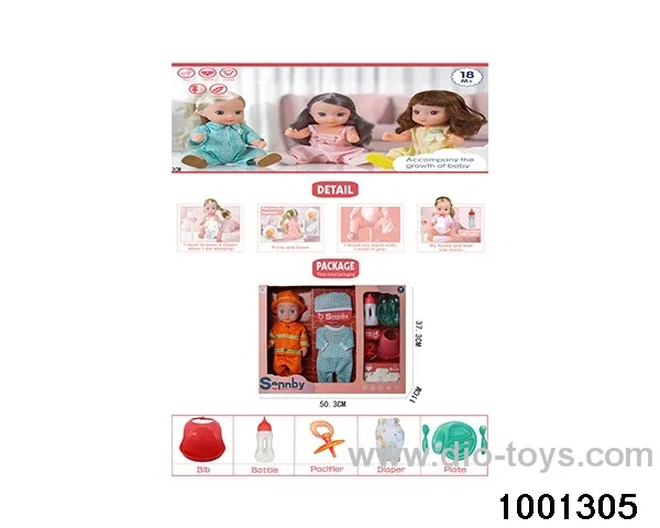 14-inch enamel doll suit in Hand box
