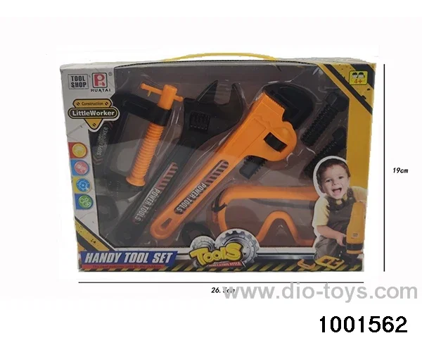 Children's tools in color box
