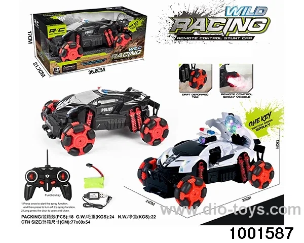 RC car in window box