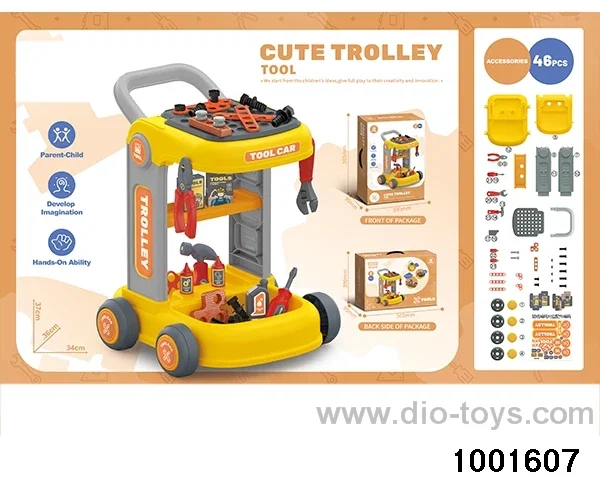 Tool trolley in color box