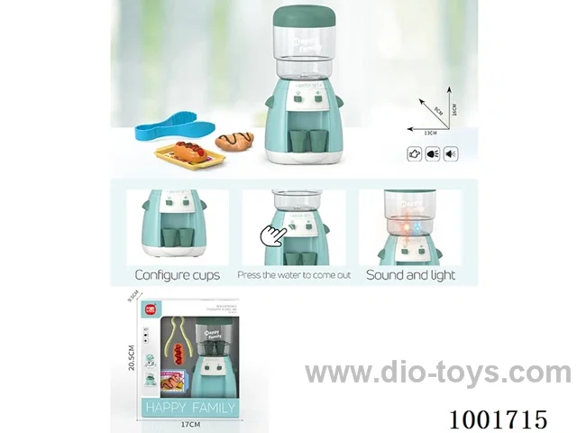 Water dispenser with light&sound