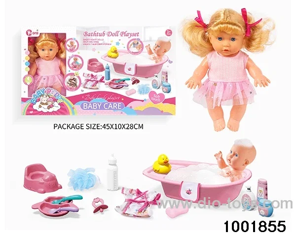 4-tone 9-inch baby bath suit in window box
