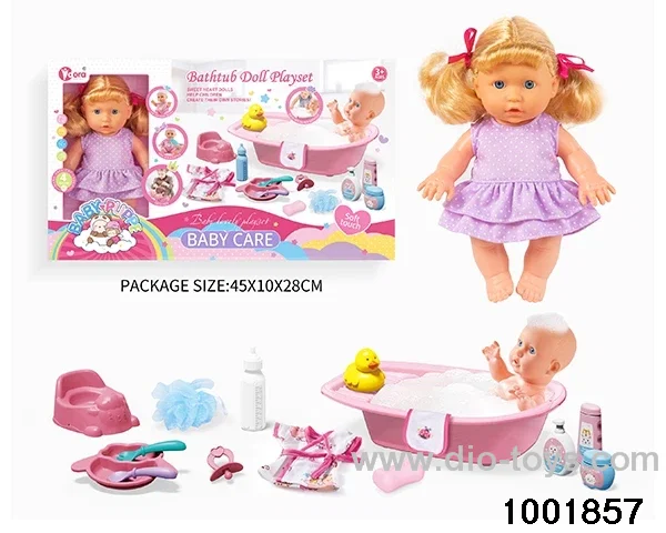 4-tone 9-inch baby bath suit in window box