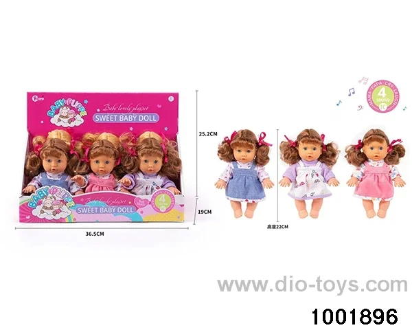 4-tone 9-inch doll in window box