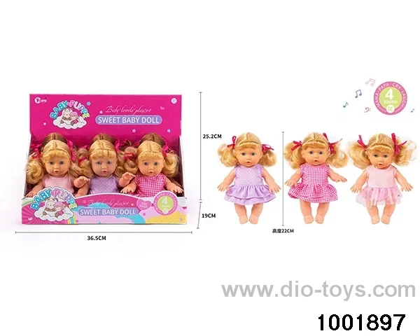 4-tone 9-inch doll in window box