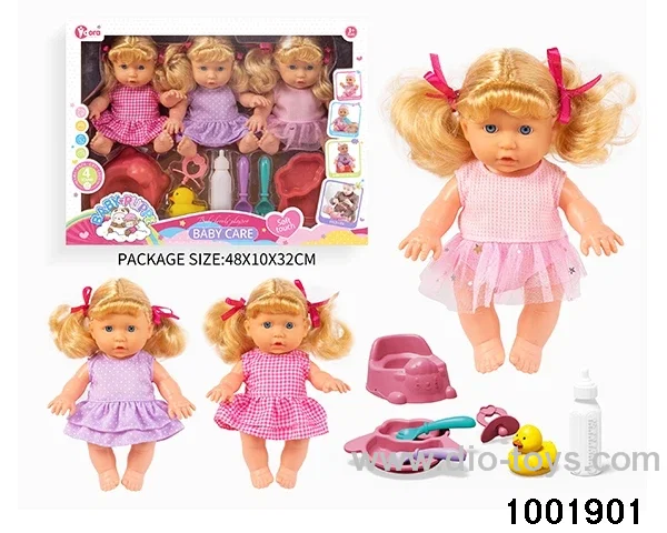 4-tone 9-inch doll suit in window box