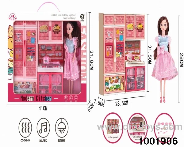 Kitchen set(Lighting and music not included 2*AA)