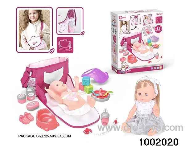 14-inch enamel doll with 12-tone IC in color box