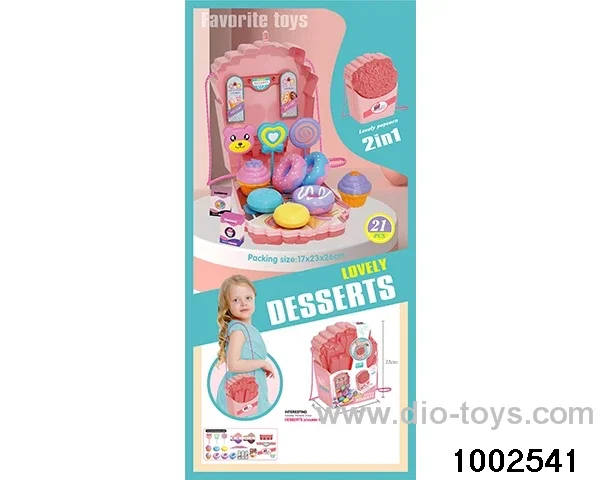 The ice cream bar carries the satchel in paper card