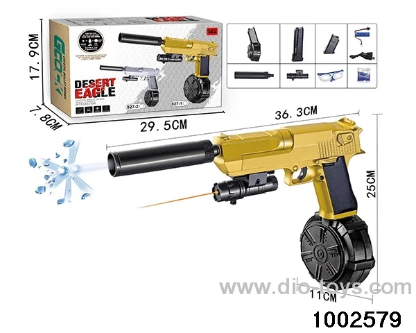Electric gun in color box