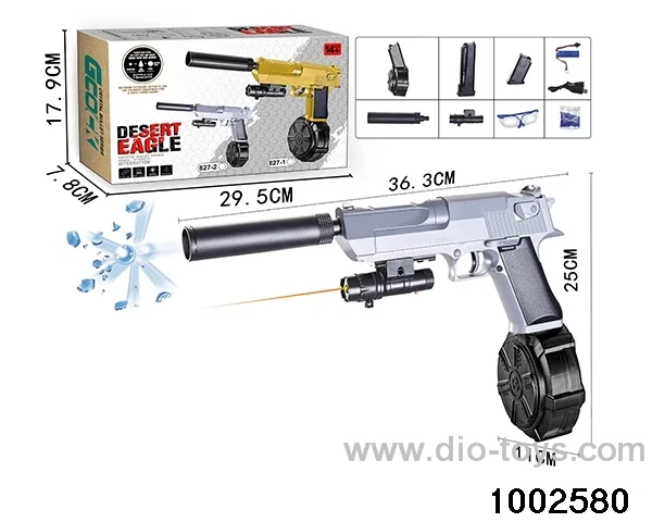 Electric gun in color box
