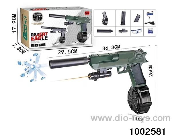 Electric gun in color box