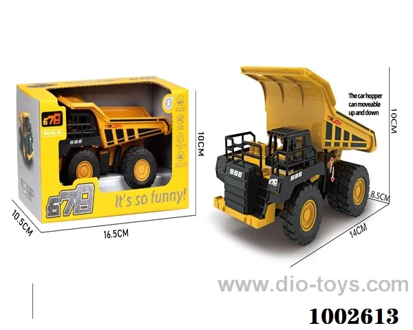 Simulation inertia dump truck
