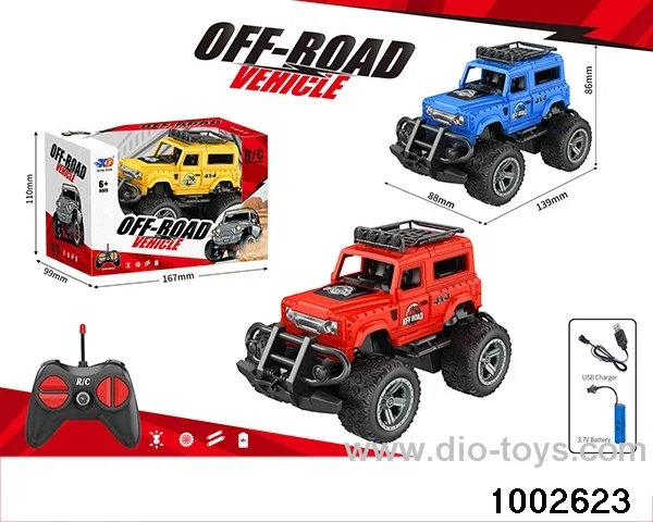 1:31 4ch RC car with light(including 3.7V lithium battery, USB cable) in window box