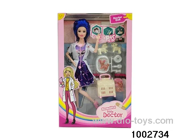 11.5-inch 12-joint doll suit in window box