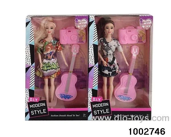 11.5-inch 9-joint doll suit in window box