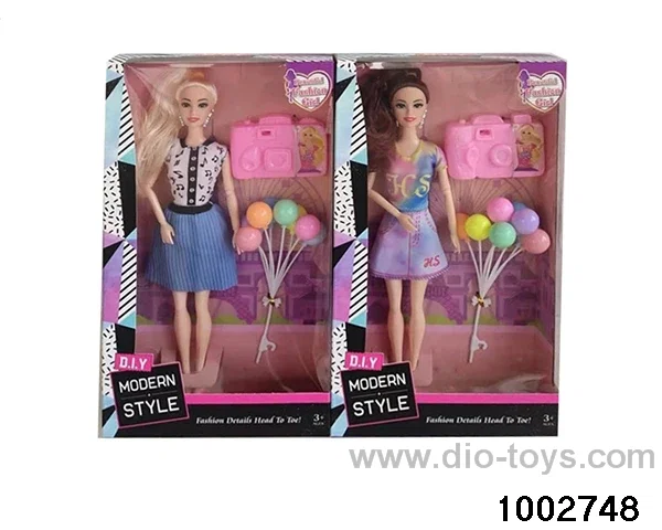 11.5-inch 9-joint doll suit in window box