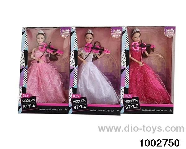 11.5-inch 9-joint doll suit in window box