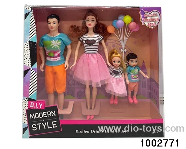 11.5-inch 9-joint doll suit in window box