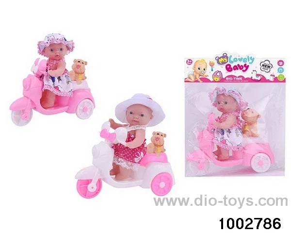 14-inch doll suit W L/M in PVC bag