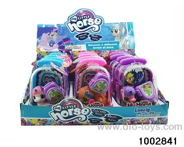 Enamel pony suit in display box