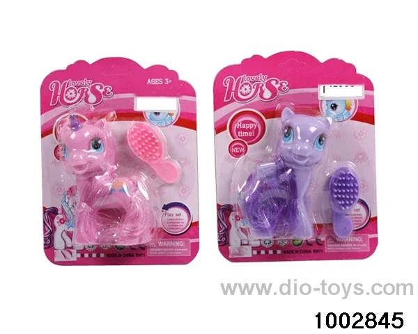 Enamel pony suit in Blister card