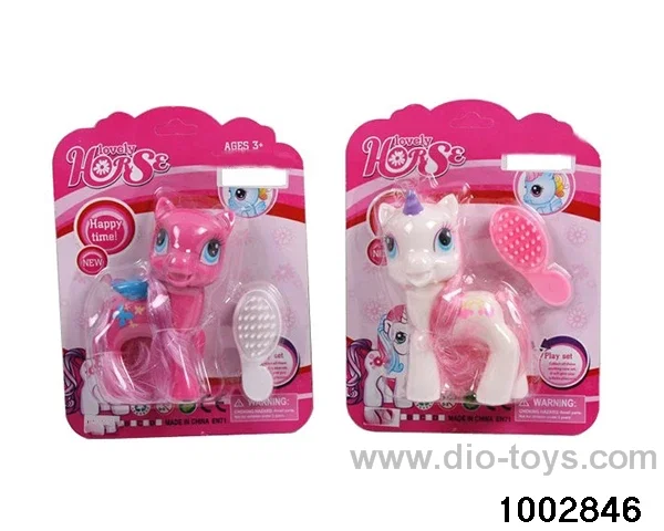 Enamel pony suit in Blister card