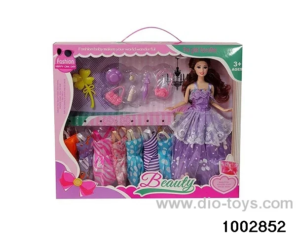 11.5-inch 9-joint doll suit in window box