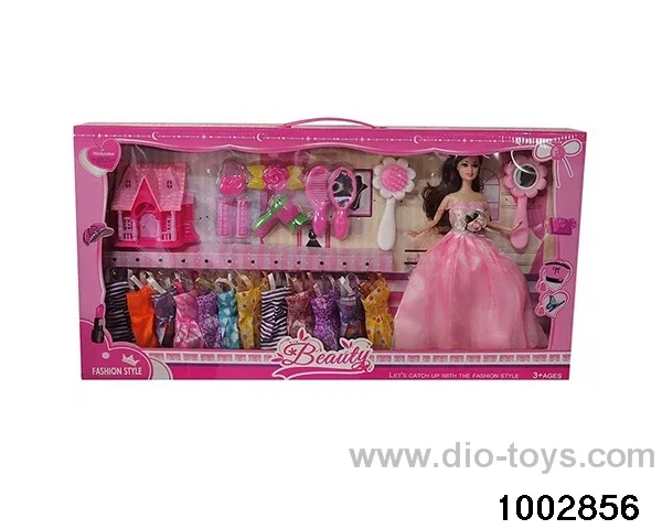 11.5-inch 9-joint doll suit in window box