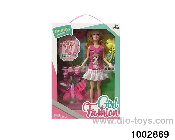 11.5-inch 9-joint doll suit in window box