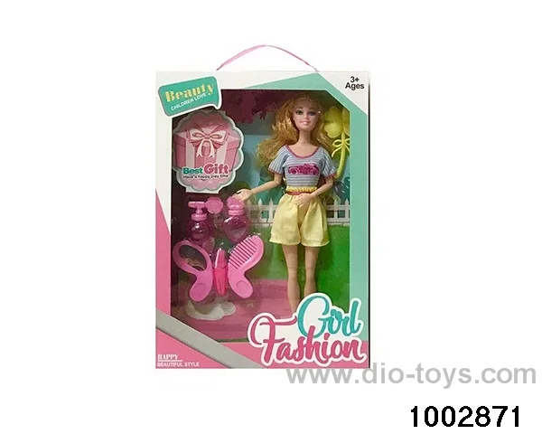 11.5-inch 9-joint doll suit in window box