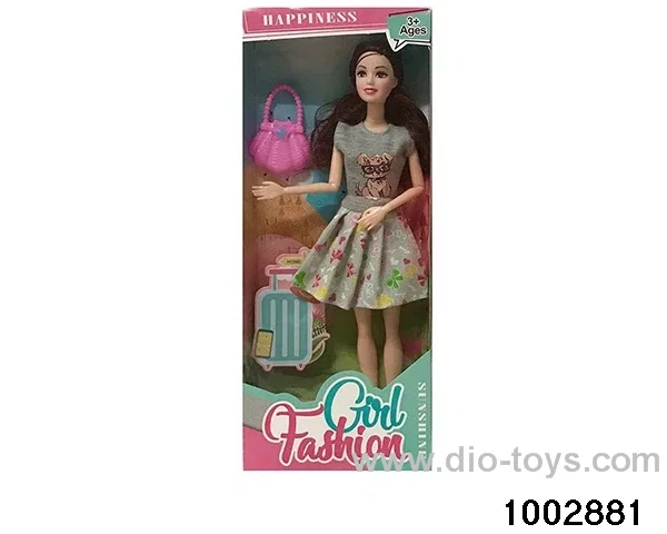 11.5-inch 9-joint doll suit in window box