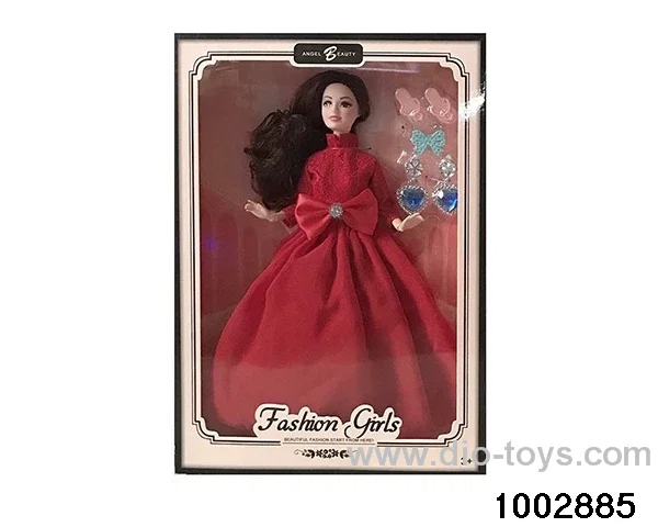 11.5-inch 9-joint doll suit in window box
