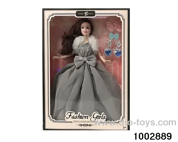 11.5-inch 9-joint doll suit in window box
