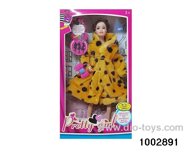 11.5-inch 9-joint doll suit in window box