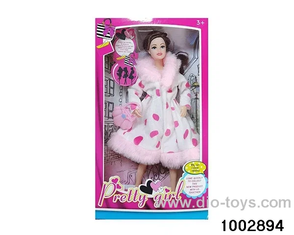 11.5-inch 9-joint doll suit in window box