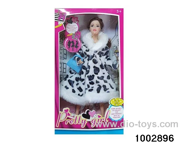 11.5-inch 9-joint doll suit in window box