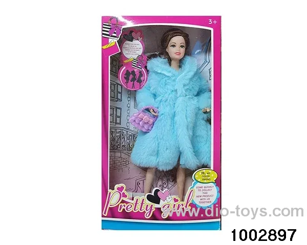 11.5-inch 9-joint doll suit in window box