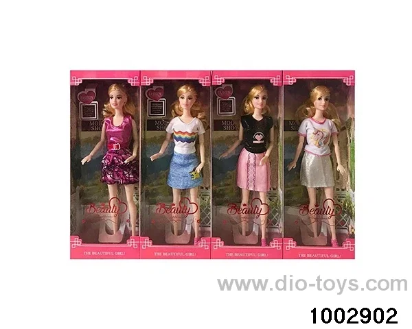 11.5-inch 9-joint doll suit in window box