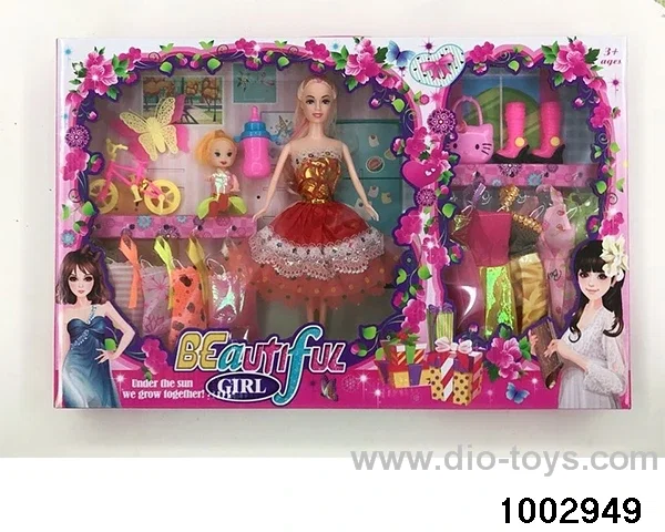 11.5-inch Barbie in window box