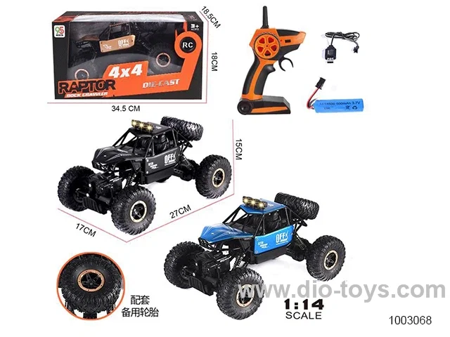 1:14 2.4G 4WD climber car in window box