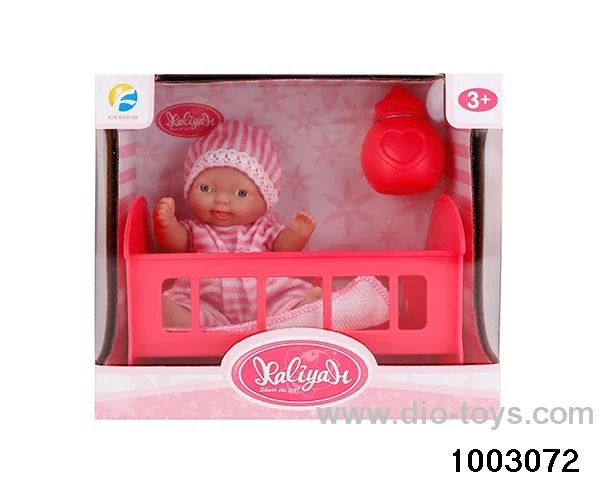 5-inch doll in window box