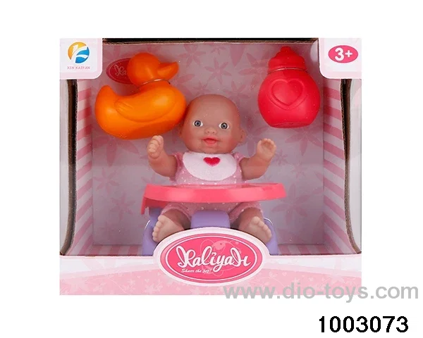 5-inch doll in window box