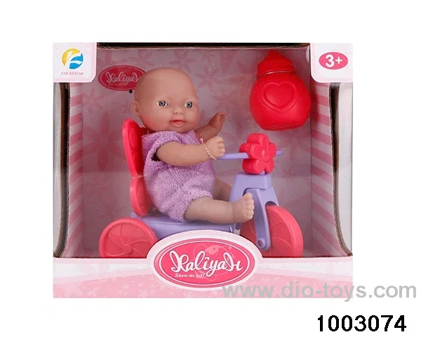 5-inch doll in window box