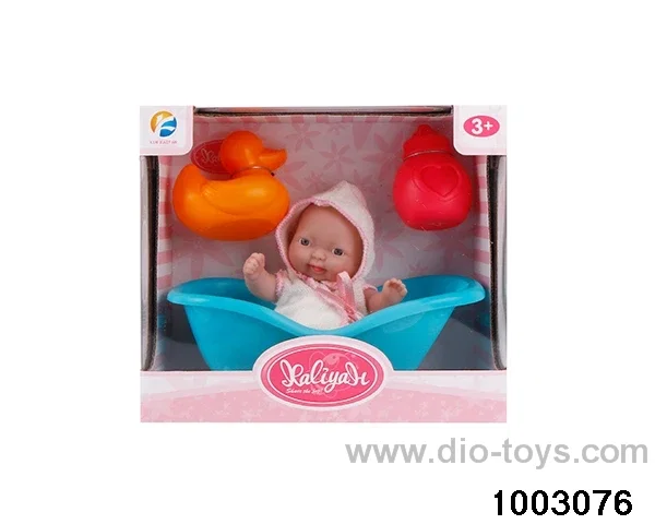 5-inch doll in window box