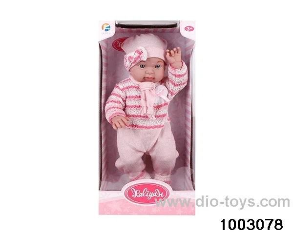 18-inch doll in window box