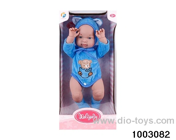 18-inch doll in window box